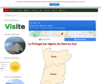 Portugal-Visite.com(Portugal) Screenshot
