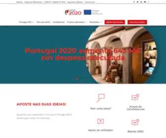 Portugal2020.pt(PT2020) Screenshot