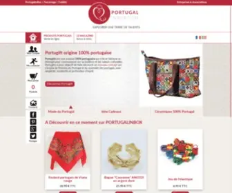 Portugalinbox.com(Portugal in Box est un magasin de produits portugais) Screenshot