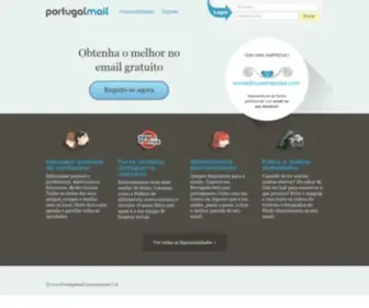 Portugalmail.com(Início) Screenshot