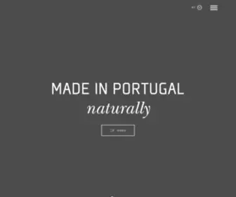 Portugalnaturally.pt(MADE IN PORTUGAL naturally) Screenshot