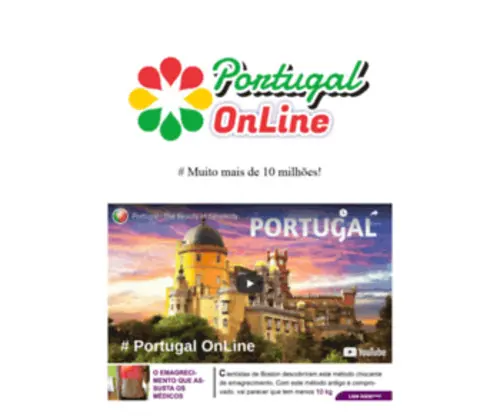 Portugalonline.com.pt(Portugal OnLine) Screenshot