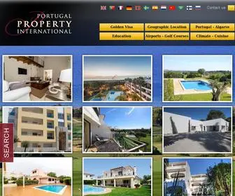 Portugalpropertyinternational.com(Properties for sale Portugal) Screenshot