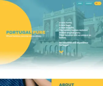 Portugalpure.com(Vakantiewoningen Verhuur) Screenshot