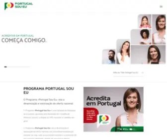 Portugalsoueu.pt(Portugal Sou Eu) Screenshot