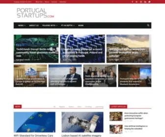 Portugalstartups.com(Portugal Startups) Screenshot
