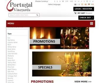 Portugalvineyards.com(Welcome to Portugal Vineyards) Screenshot