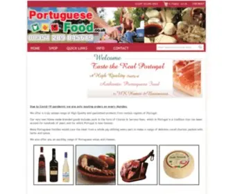 Portuguesefood.co.uk(Chorizo) Screenshot