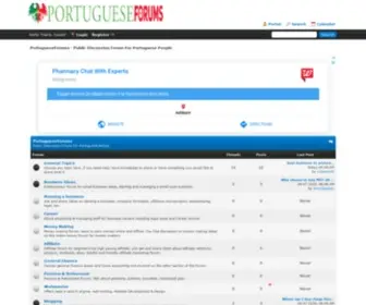 Portugueseforums.com(Portugueseforums) Screenshot