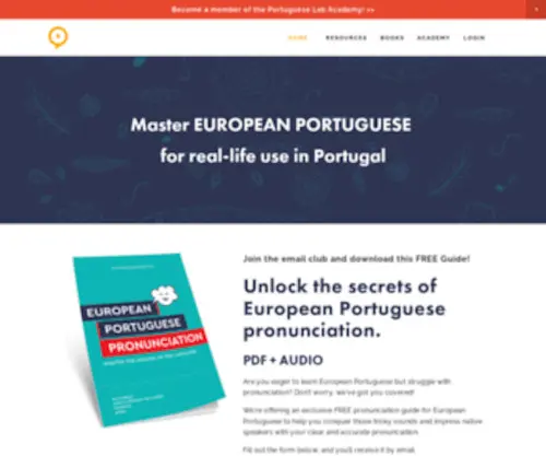 Portugueselab.com(Portugueselab) Screenshot