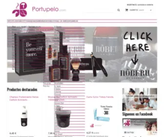 Portupelo.com(Productos peluquería) Screenshot