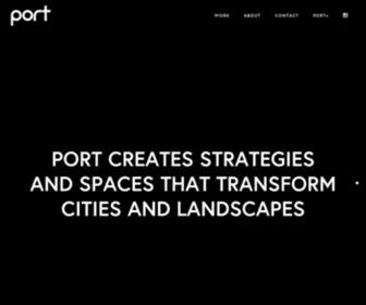 Porturbanism.com(PORT Urbanism) Screenshot