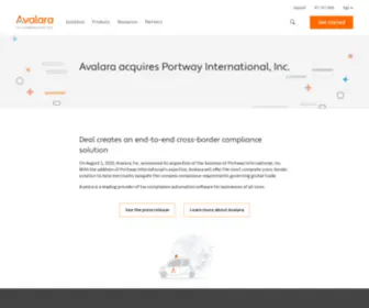 Portwayintl.com(Portwayintl) Screenshot