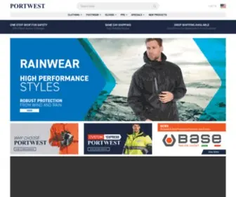 Portwest.com(Flame-resistant Workwear) Screenshot