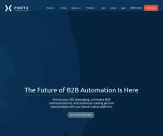 Portx.io(Automation for EDI and B2B Integrations) Screenshot