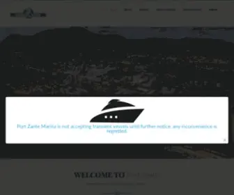 Portzante.com(Port Zante) Screenshot