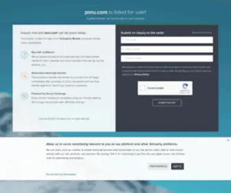 Poru.com(The Best Place To Find Poru) Screenshot