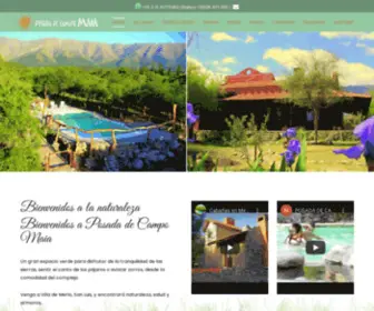 Posada-Villademerlo.com.ar(Cabañas Villa de Merlo San Luis) Screenshot