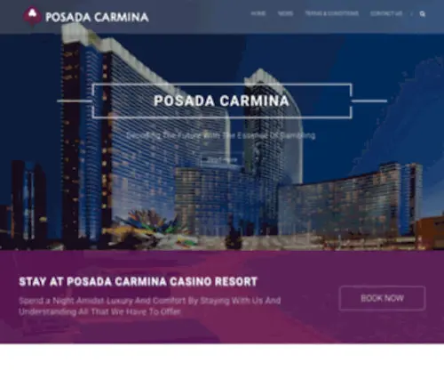 Posadacarmina.com(Posada Carmina) Screenshot