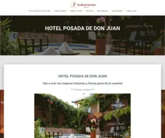 Posadadedonjuanhotel.com(Ven a vivir tus mejores historias y forma parte de la nuestra) Screenshot