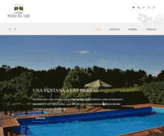 Posadadeltigre.com.ar(Posada del Tigre) Screenshot
