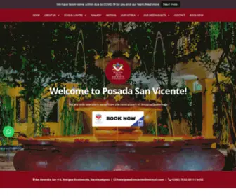 Posadasanvicente.com(San Vicente) Screenshot