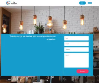 Posbank.web.tr(TEKNİK DESTEK) Screenshot