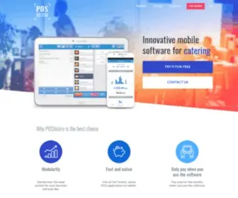 Posbistro.com(Restaurant mobile cloud POS and management software) Screenshot