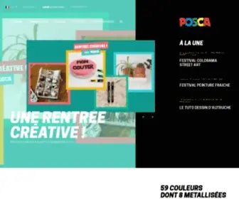 Posca.com(Homepage) Screenshot