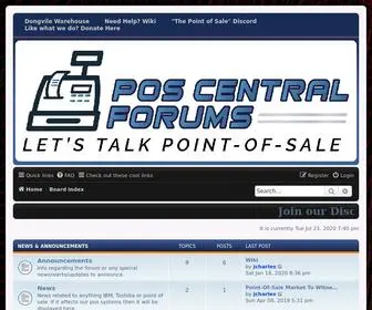 Poscentralforums.com(POS Central Forums) Screenshot