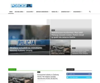 Poscigi.pl(Lubuski portal informacyjno) Screenshot