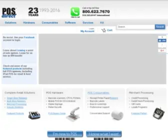 Posdirect.com(POS Software Hardware) Screenshot