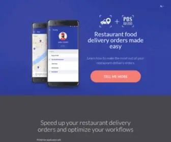 Posdriver.com(Restaurant Food Delivery Management Software System) Screenshot