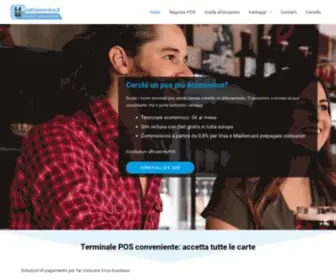 Poseconomico.it(Scopri i nostri pos senza canone mensile né abbonamento) Screenshot