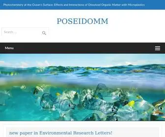 Poseidomm.eu(Photochemistry at the Ocean’s Surface) Screenshot