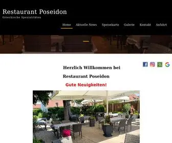 Poseidon-Nuernberg.de(Restaurant Poseidon Nürnberg) Screenshot