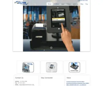 Posenclosures.com(POS Enclosure) Screenshot