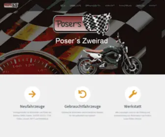 Poserswerkstatt.de(Poser’s Zweirad) Screenshot