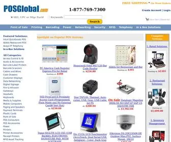 Posglobal.com(Online Shopping for POS Software & Hardware) Screenshot