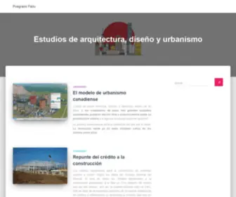 Posgradofadu.com.ar(Posgrado Fadu) Screenshot