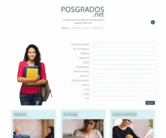 Posgrados.net(¡Especializate) Screenshot