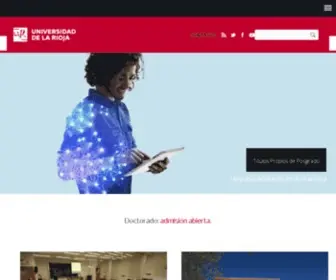 Posgradounirioja.es(Universidad de La Rioja) Screenshot