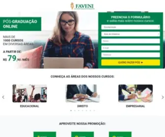 Posgraduacaofaveni.com(Faveni) Screenshot