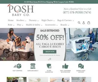 Poshbabyco.com(Posh Baby Co) Screenshot
