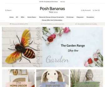 Poshbananasdirect.co.uk(Posh Bananas Gifts) Screenshot