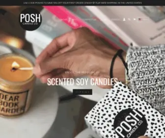 Poshcandleco.com(Posh Candle Co) Screenshot