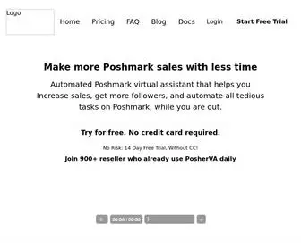 Posherva.com(Poshmark automation tool) Screenshot