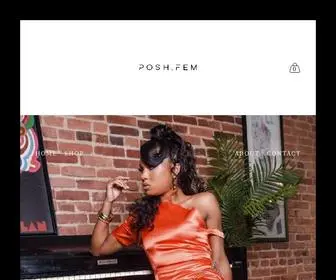 Poshfem.com(POSH.FEM) Screenshot