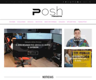 Poshmagazine.net(Posh Magazine) Screenshot