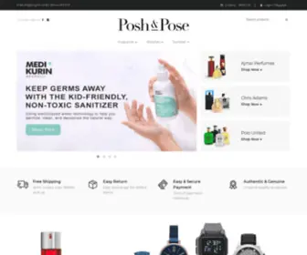 Poshnpose.com(Luxury Watches) Screenshot